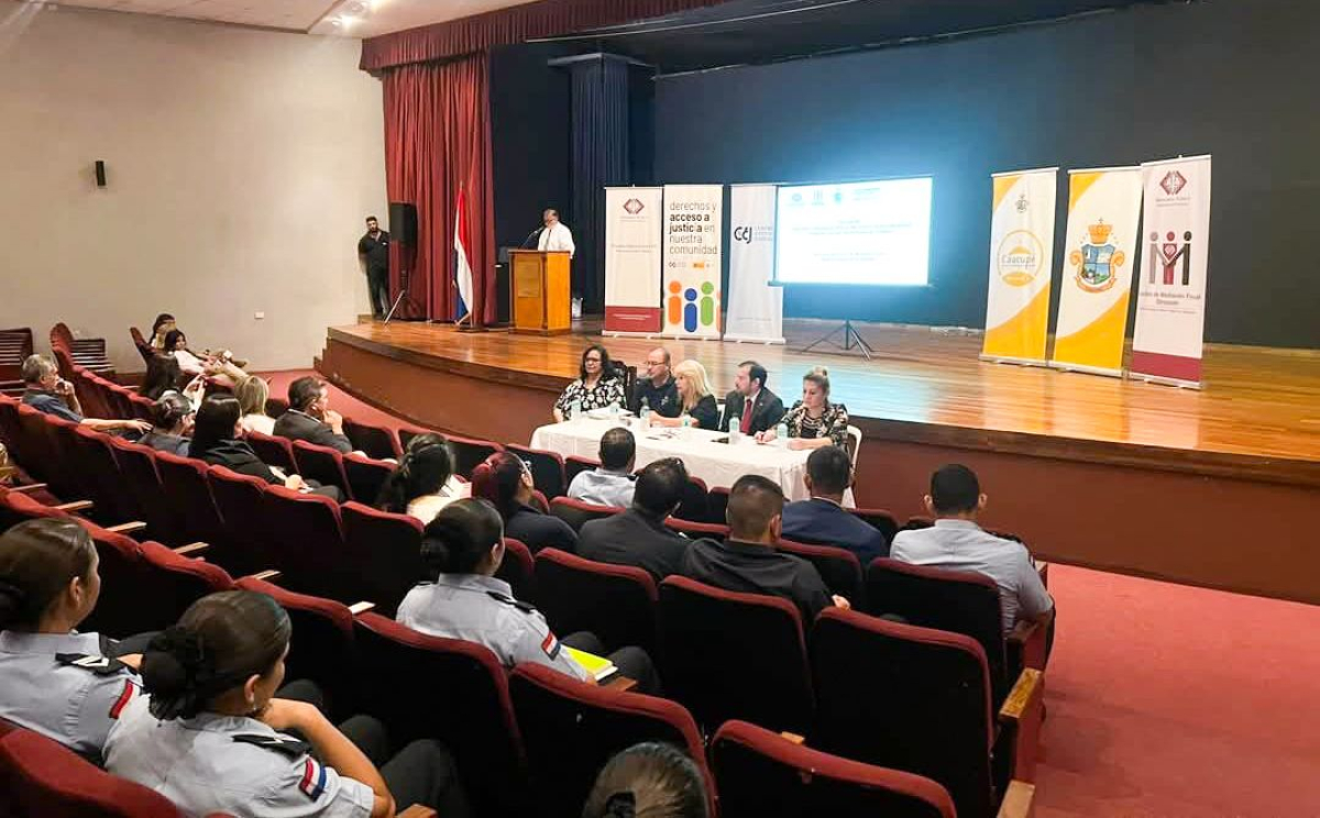 Se impulsa el Encuentro “Diálogo y Mediación por la Paz Social en mi comunidad”, en el Departamento de Cordillera